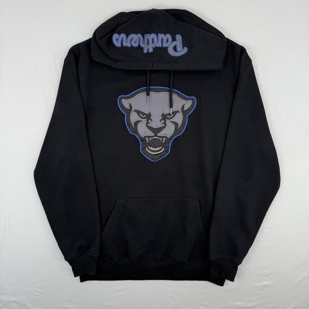Pitt Panthers Hoodie Sweatshirt Mens XL Black NCAA Football Colosseum Fleece